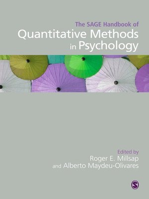 cover image of The SAGE Handbook of Quantitative Methods in Psychology